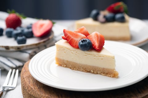 cheesecake sunumu cafe vitrini bursa donuk pasta tedarikçisi